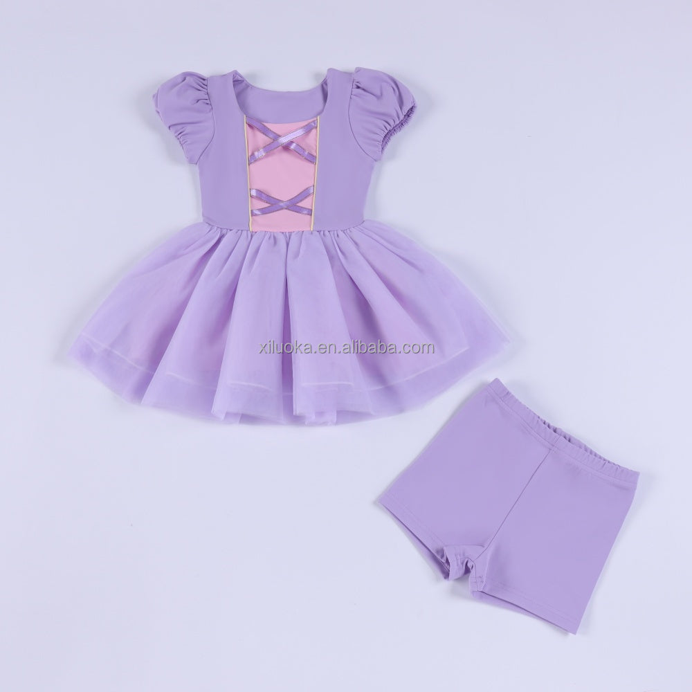 Girls Multi-Layer Tulle Princess Dress