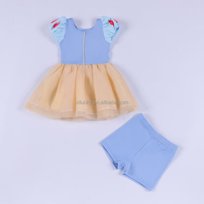 Girls Multi-Layer Tulle Princess Dress
